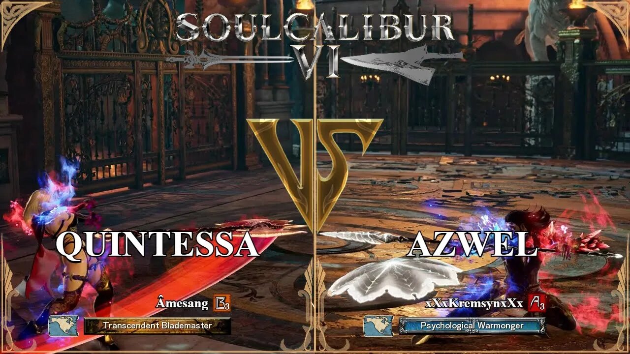 SoulCalibur VI — Amesang (Quintessa) VS xXxKremsynxXx (Azwel) | Xbox Series X Ranked