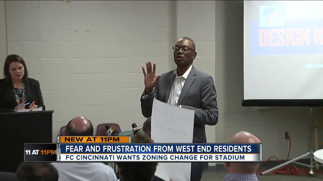 FC Cincinnati zoning change angers West End residents