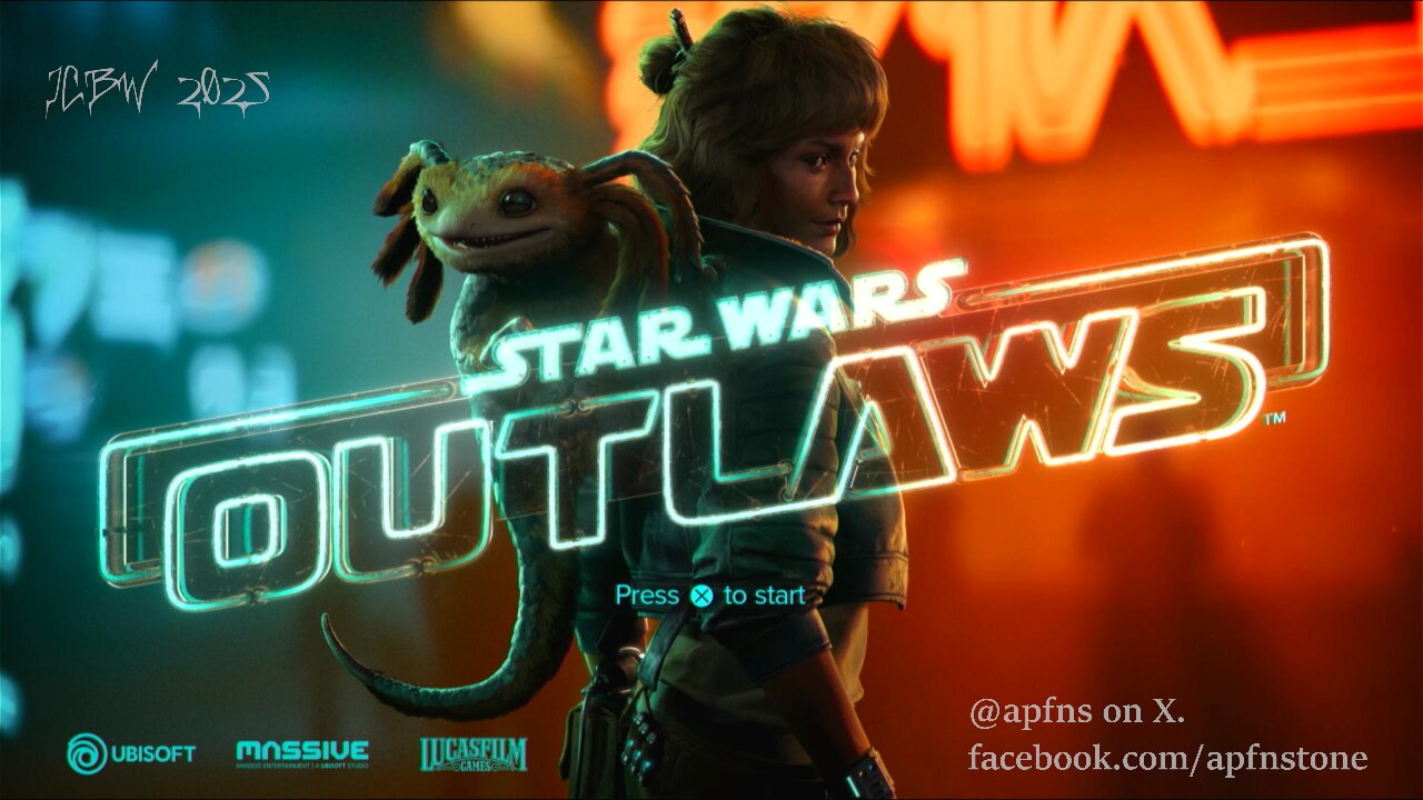 @apfns Live Gaming & Talk Afternoon Stream Playing StarWars Outlaw 12-21-24 PS5