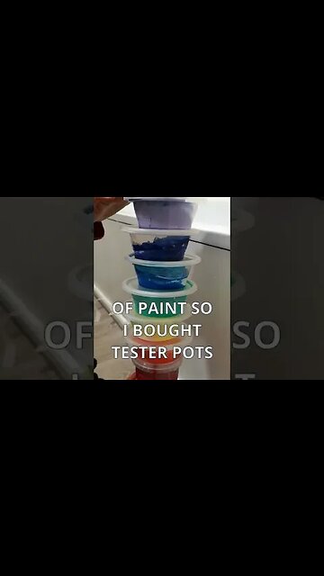 Bathroom Makeover Painting With Chakra Colours #Shorts