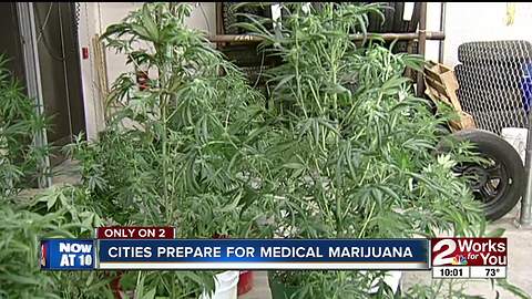 Cities prepare for medical marijuana