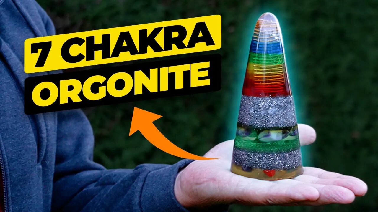 The Creative Process for Making 7 Chakra Orgonite