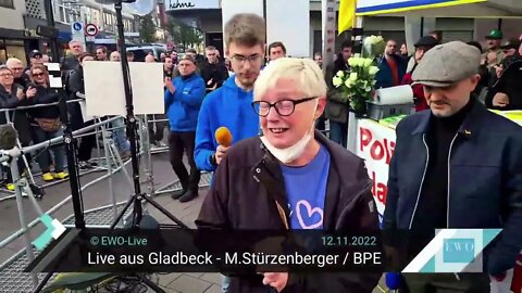 Verbales Feuerwerk in Gladbeck 2 0 BPE Kundgebung