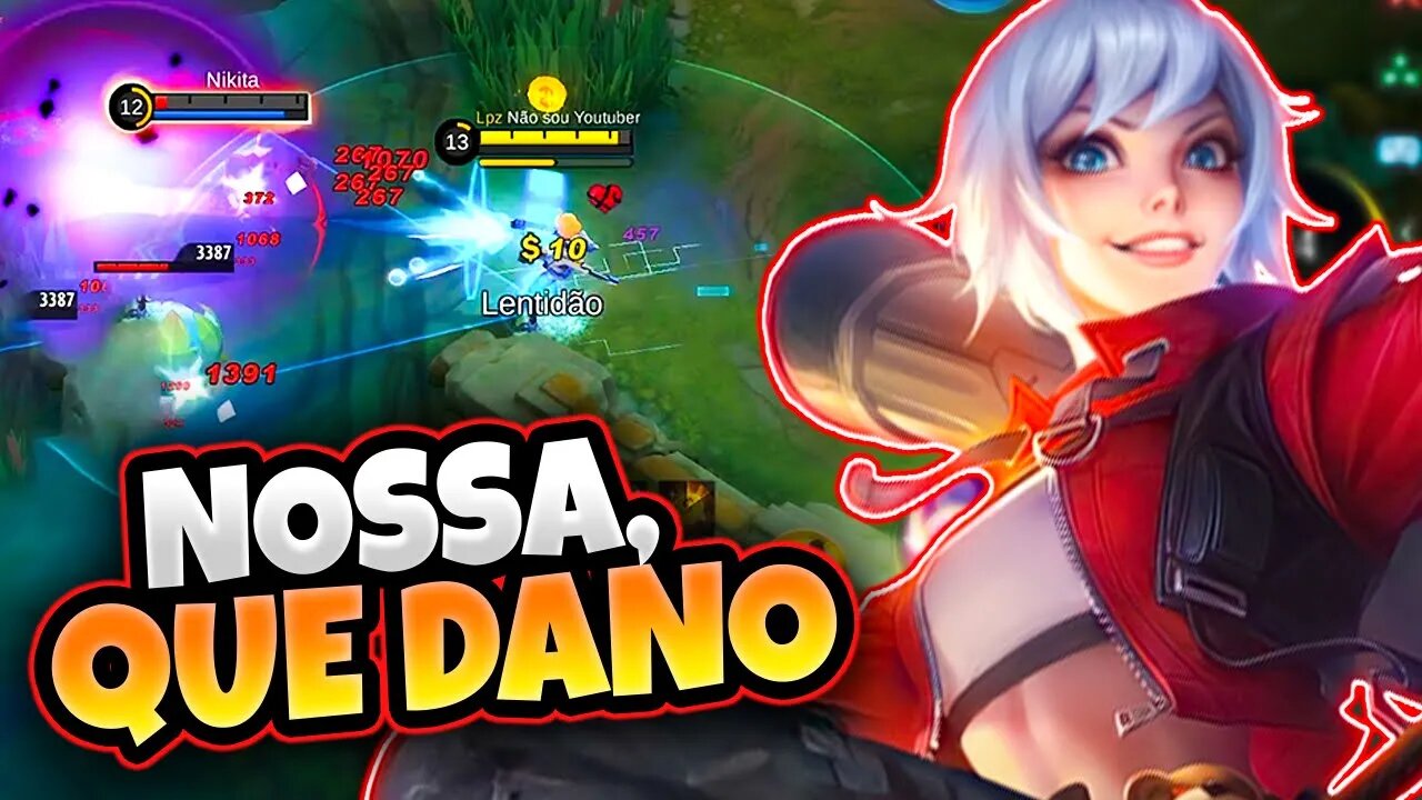 NEM PARECE QUE TOMOU NERF NO LATE GAME! | MOBILE LEGENDS