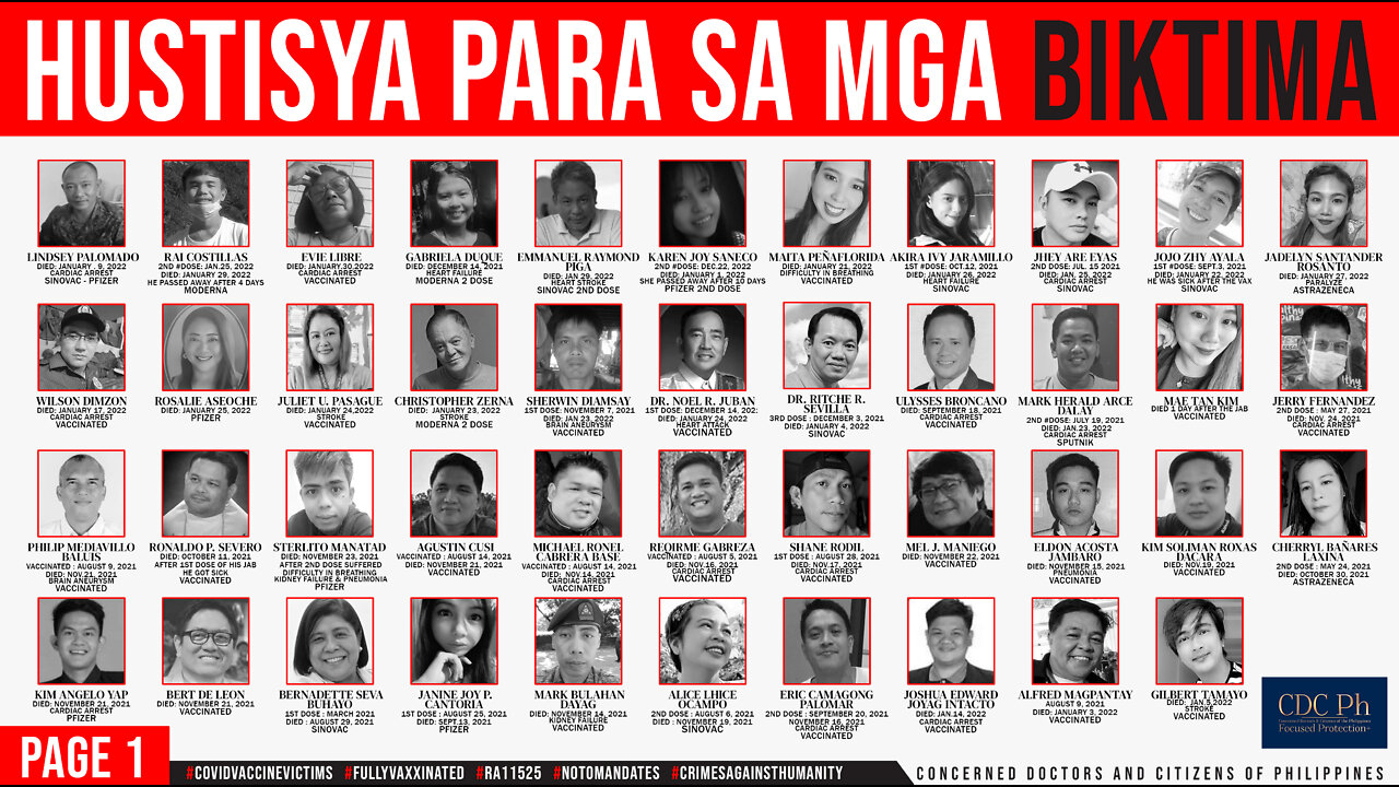 🟡Hustisya sa mga biktima ng betsin