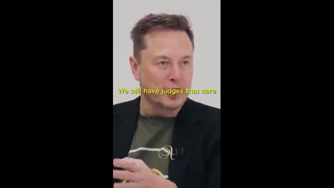 ELON MUSK: They're Trying to Place Activists in as Justices