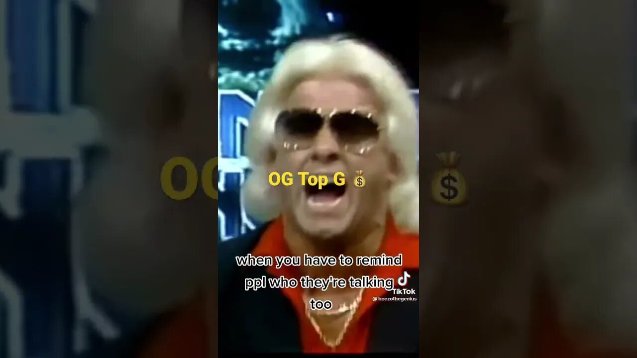 Ric Flair was the OG Top G