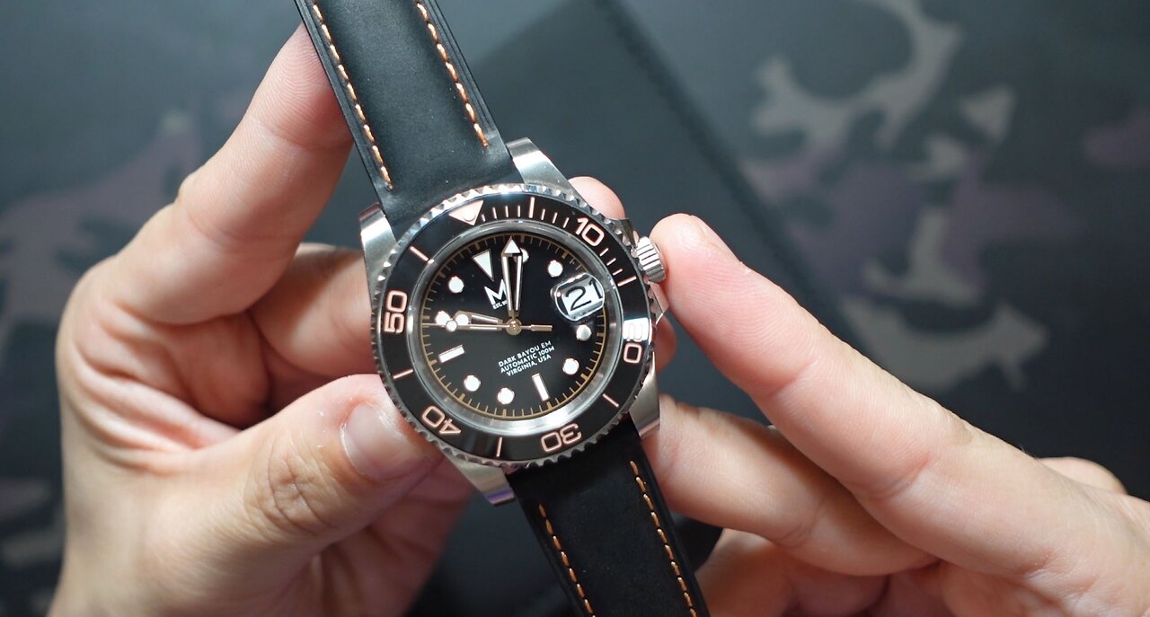 The Dark Bayou EM by Monterey Watch Company