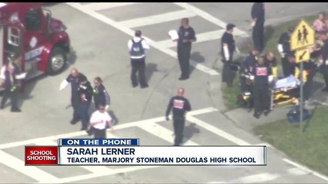 Teacher recounts Florida school shooting and aftermath