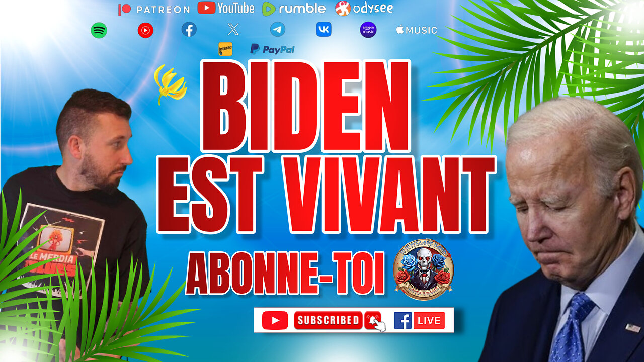 GAMES N ROSES LIVE: BIDEN EST VIVANT 🤣💉🤯🤐🧨