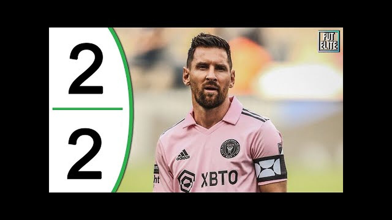 Inter Miami vs Atlanta United 2-2 - All Goals & Highlights - 2024