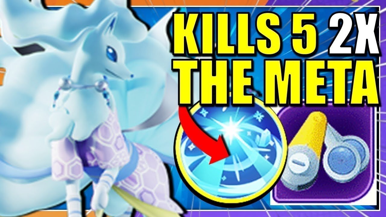 5 Kill Streak! Alolan Ninetales is Unstoppable in Rank Game | Pokémon Unite