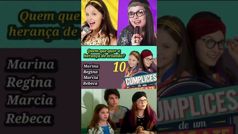 QUIZ CÚMPLICES DE UM RESGATE real life infinit edit shorts status tiktok #QUIZ #viral #shorts