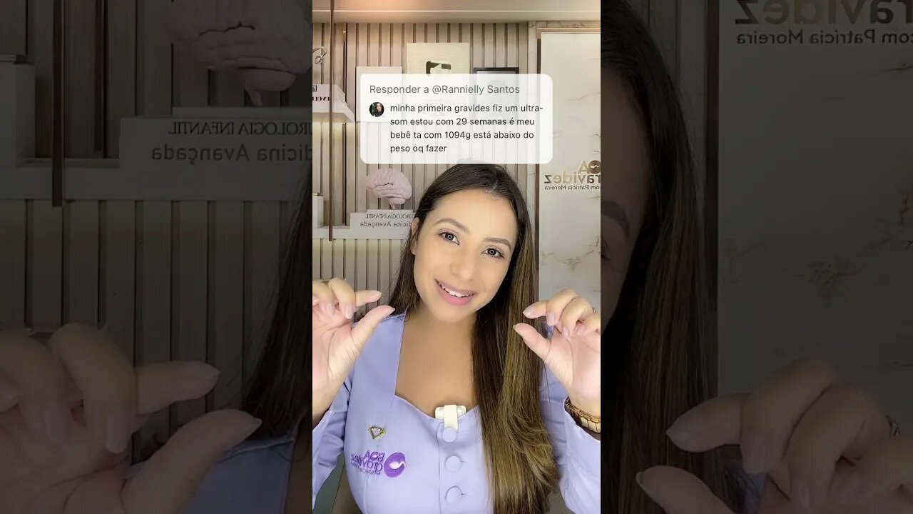 Peso do feto de 29 semanas