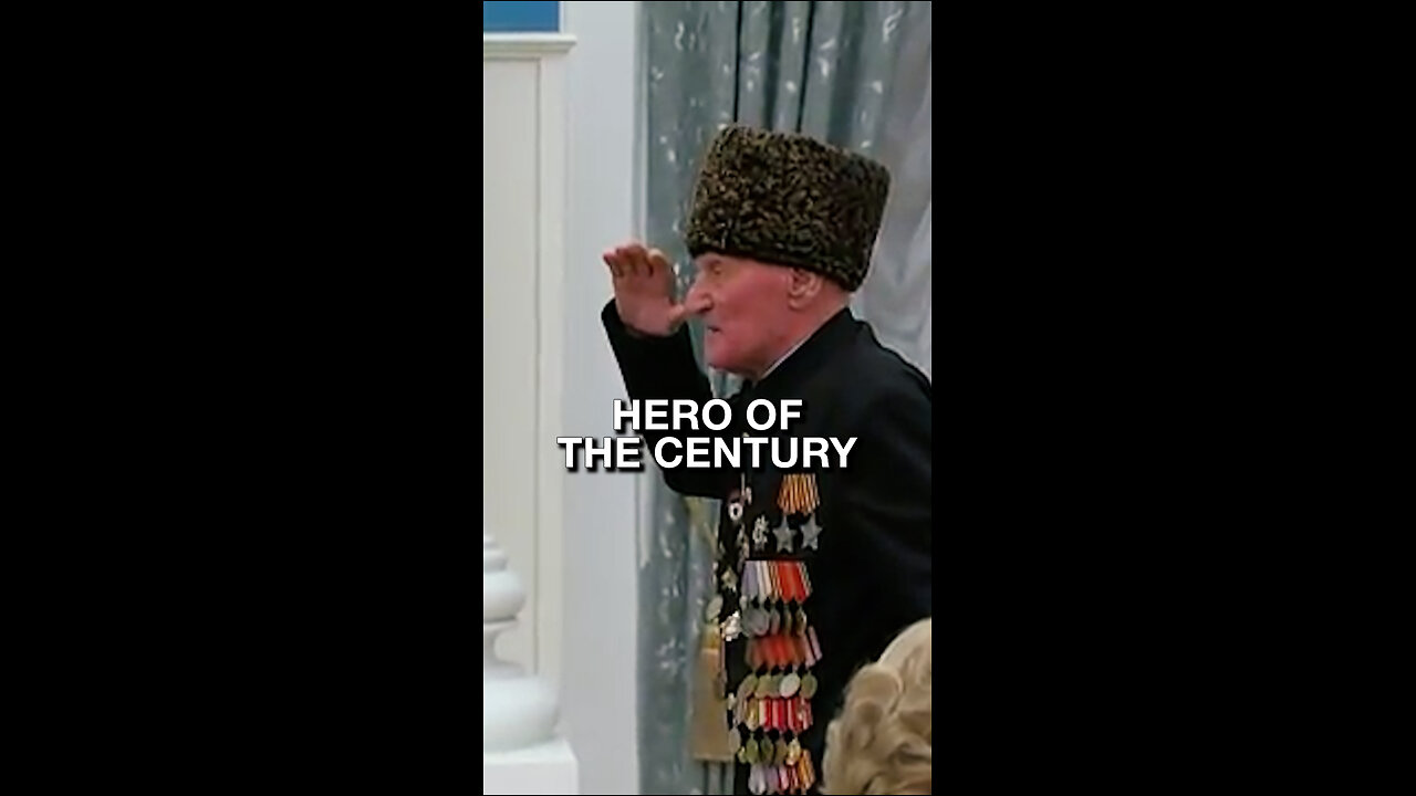 A 100-year-old Russian veteran requested to join army but was denied