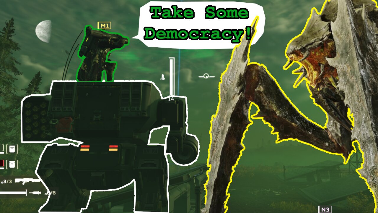 Helldivers 2 But All I Do Is Die For Democracy!