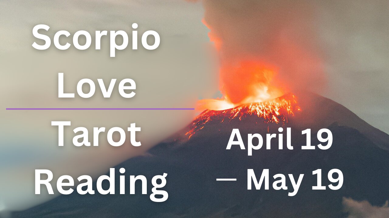 Scorpio..."You Are Braver Than You Realize" | Apr 20 - May 19 Taurus Season Love Tarot Reading