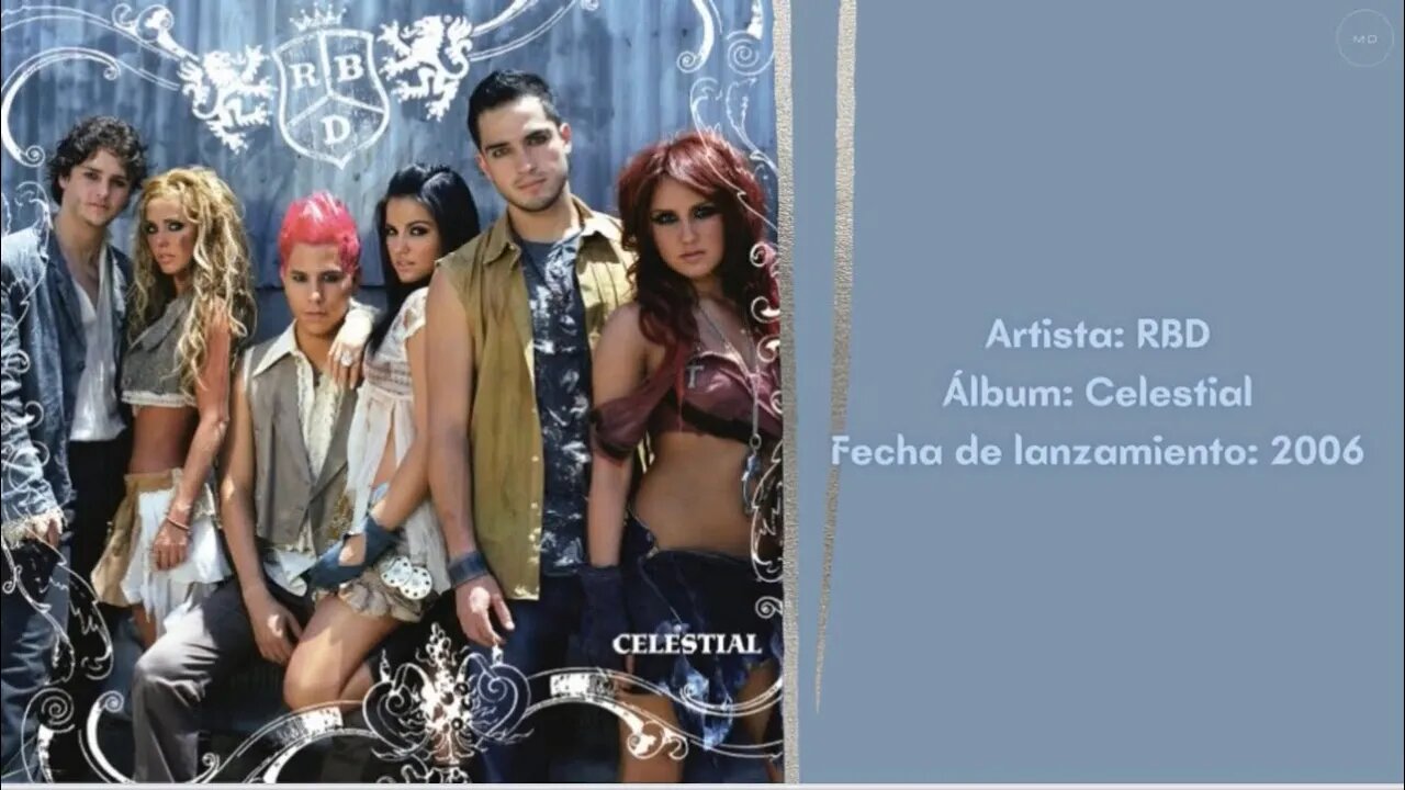 RBD - Celestial (Letra)