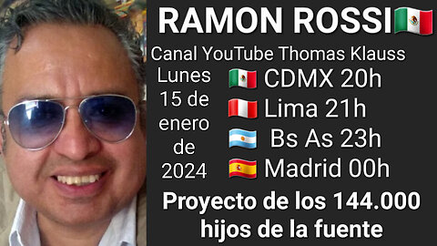 Proyecto de los 144.000 hijos de la fuente // Ramon Rossi 🇲🇽 @ufourmahtitans4701 (15-1-24)