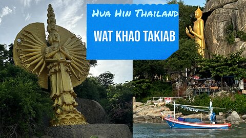 Monkey Temple - Wat Khao Takiab - Hua Hin Thailand 2024