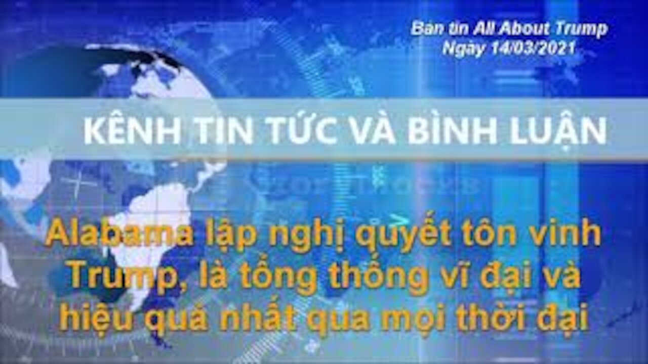 Alabama lập nghị quyết tôn vinh Donald Trump, là tổng thống vĩ đại và hiệu quả nhất qua mọi thời đại