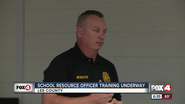 School Resource Officer Training Underway in Lee County