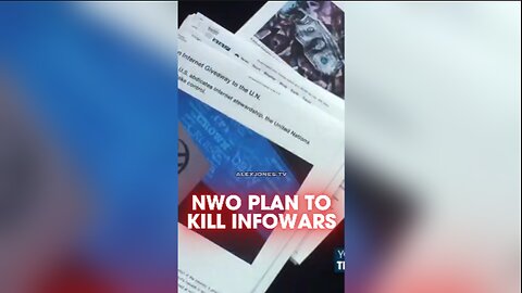 Alex Jones Warned You About The Globalist Plan To Destroy INFOWARS & MAGA Media - 8/29/16