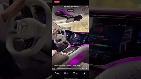 Mercedes Benz Maybach interior😍 #shorts #luxuriouscars