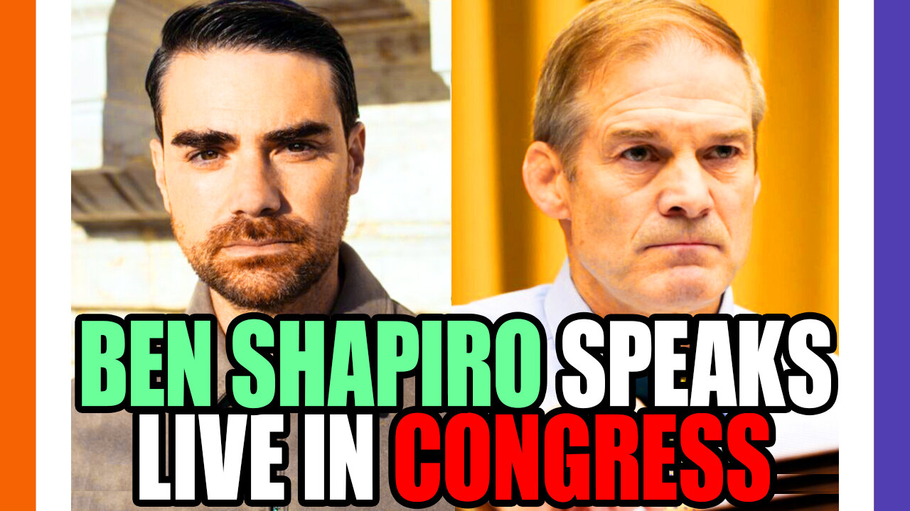 🔴LIVE: Ben Shaplro Testifies LIVE In Congress 🟠⚪🟣