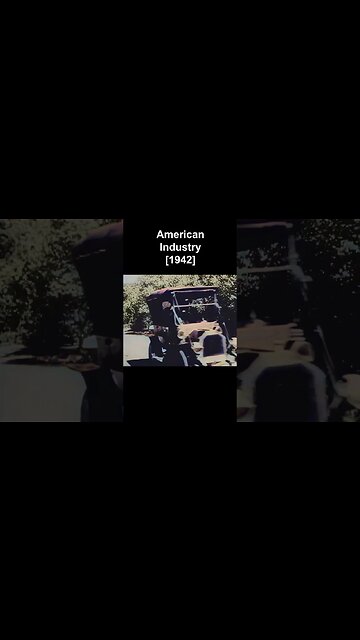 1942 American Culture Documentary | Restored Footage, Colorized, 60fps