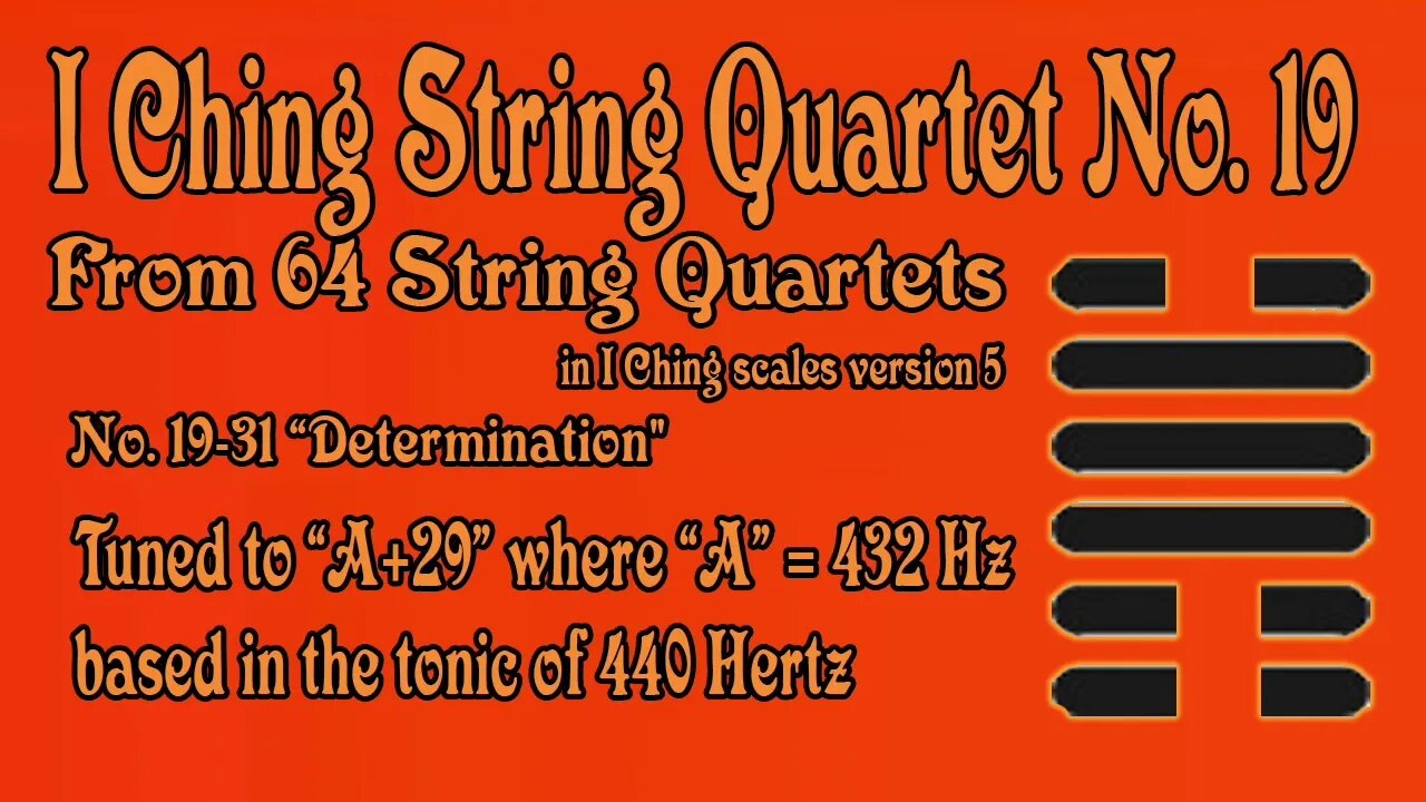 Richard #Burdick's #String #Quartet No. 19, Op. 308 No.19 - tuned to 440 Hz.