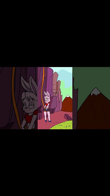 When your stepsister gets stuck #animation #shorts #viral