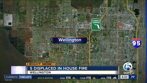 Fires displace residents in Boynton Beach, Wellington