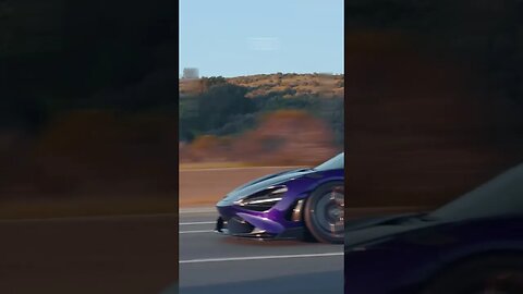 black ferrari and mclaren