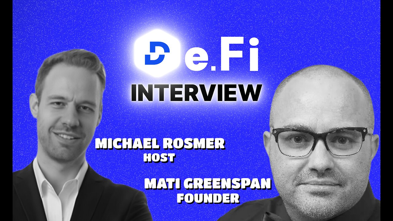 MATI GREENSPAN: Ethereum vs Bitcoin | CEX vs DEX