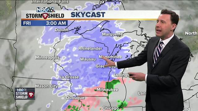 Michael Fish's NBC26 Storm Shield weather forecast