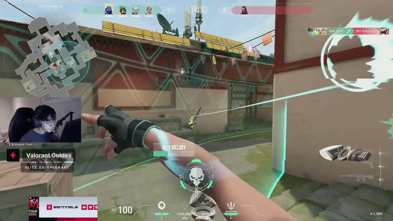 TenZ SHEEEESH Jett Knifes