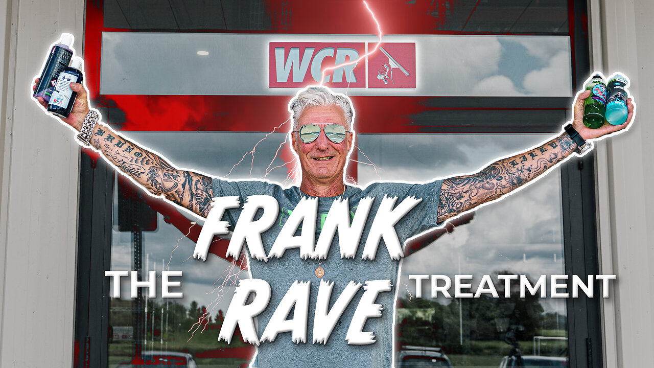 WCR Glass Gets the Frank Rave Treatment!