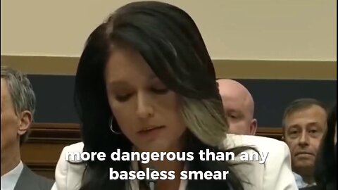 Tulsi Gabbard testifies about the THREAT to free speech posed by LAWFARE and CANCEL CULTURE