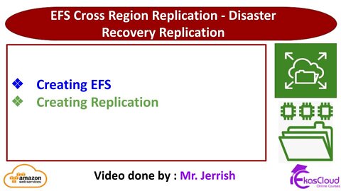 EFS Cross Region Replication - Disaster Recovery Replication _ Ekascloud - English