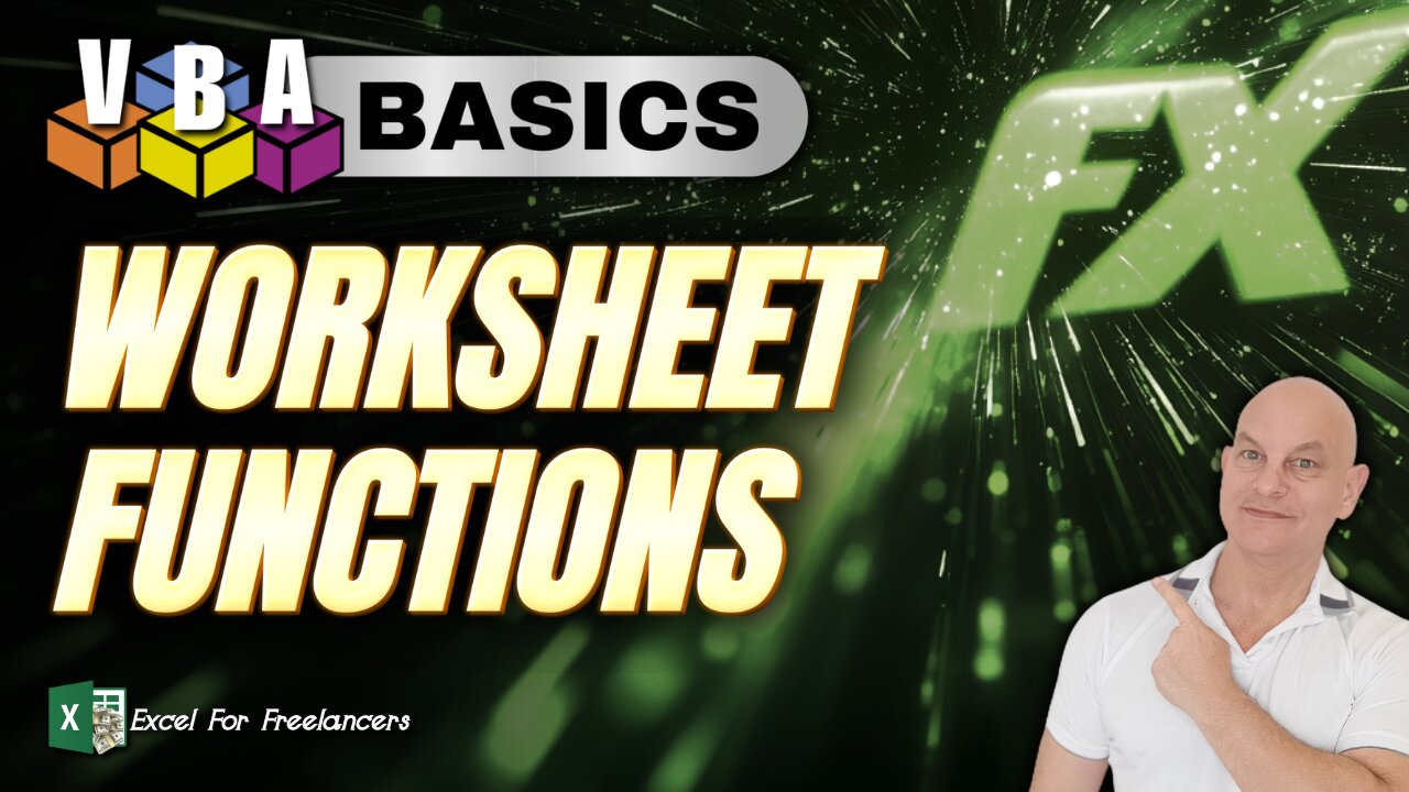 How To Master The Secret Worksheet Functions In VBA + Free Download