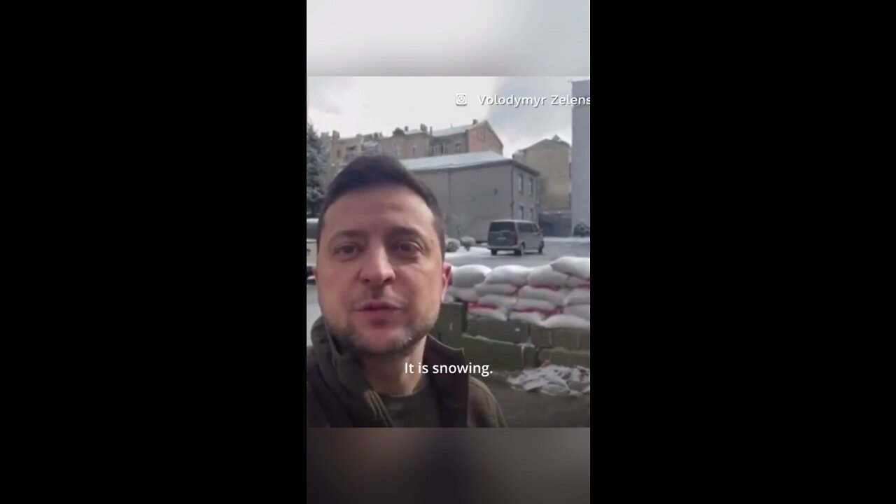 Ukrainian President Zelensky offered words of hope on his Instagram Tuesday