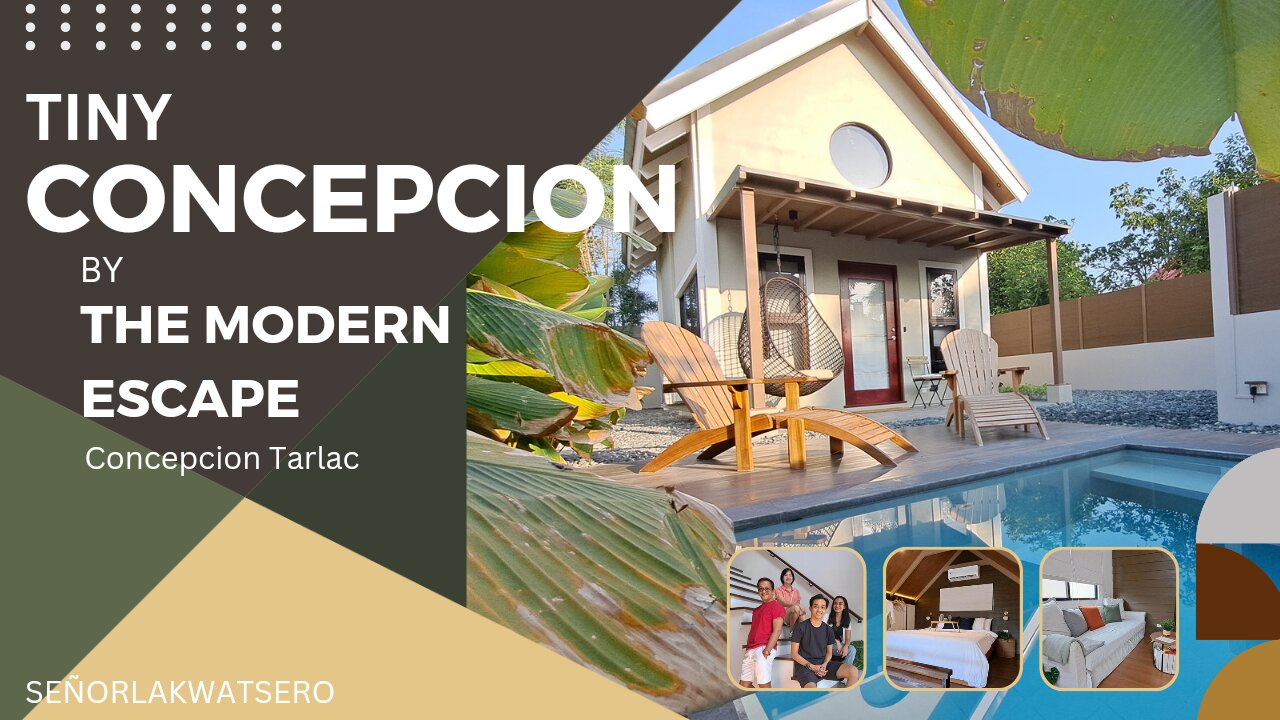 AIRBNB GEM IN TARLAC| THE MODERN ESCAPE AN AESTHETIC TINY HOUSE