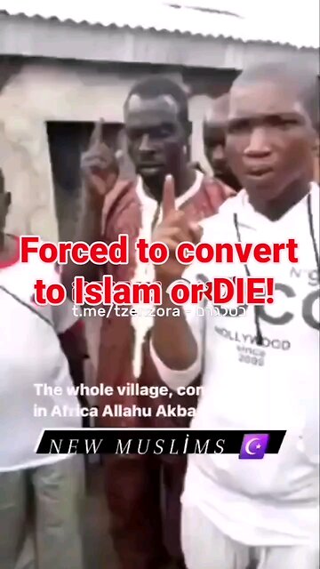 Africa - Converting entire villages to Islam. Coming to the US soon!