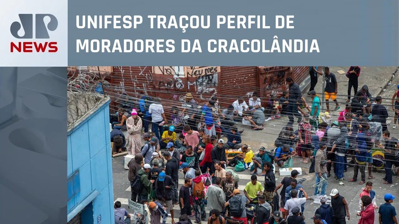 39% dos frequentadores da Cracolândia vivem no local há 10 anos