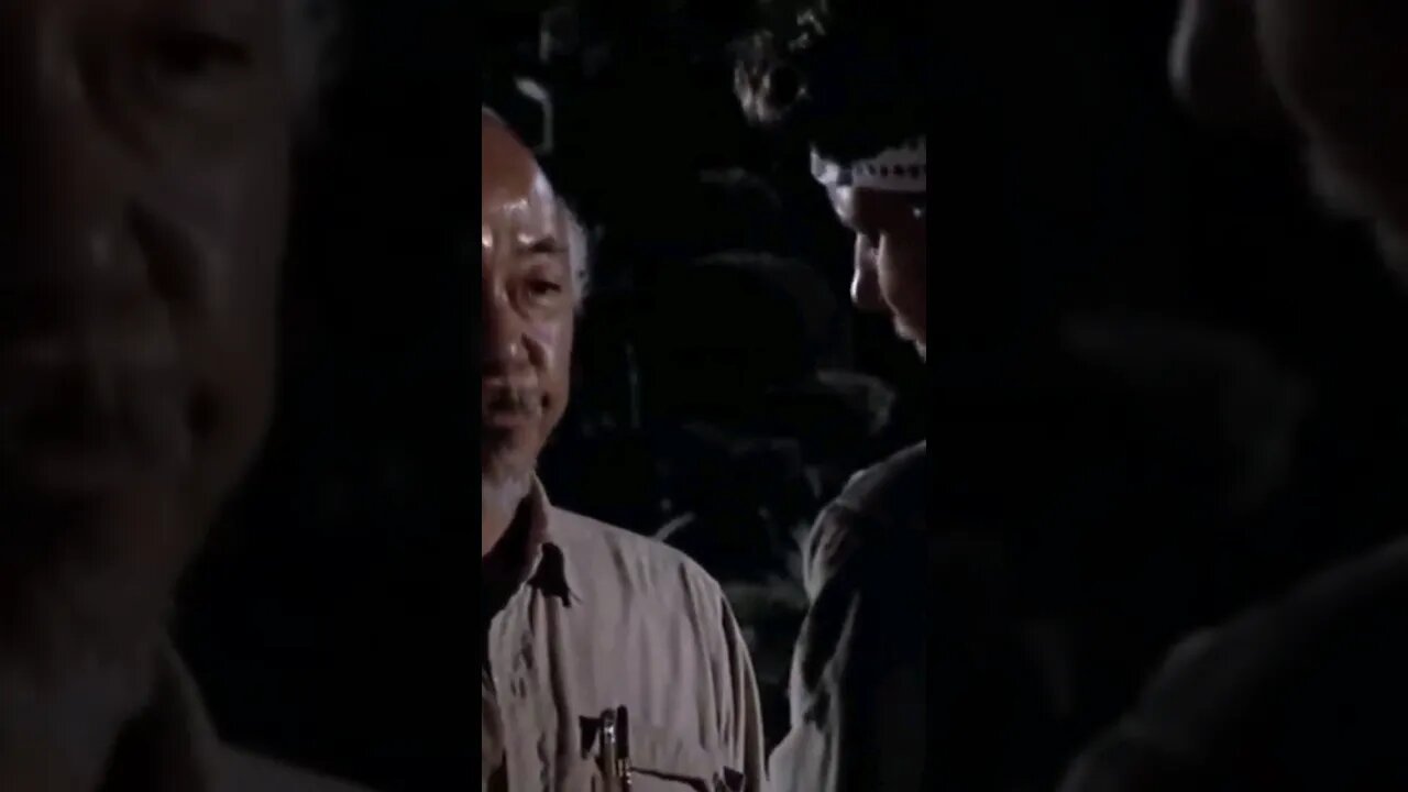 PROVA QUE O SENHOR MIYAGI PREFERIA QUALIDADE E NÃO QUANTIDADE EM KARATE KID