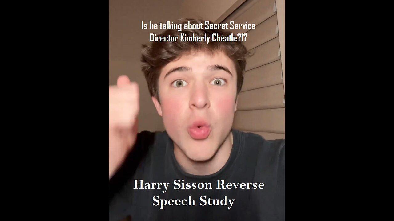 Harry Sisson, Reverse Speech Study