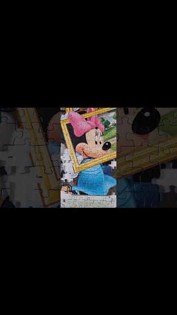 Almost finished! 5000-piece #artist #mickey #puzzle #5000 #shorts