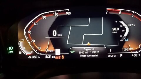 How to 🚗 RESET 🚗 2019-2020 BMW 330i Oil Service Mileage Light Indicator (SUPER SIMPLE!!!)