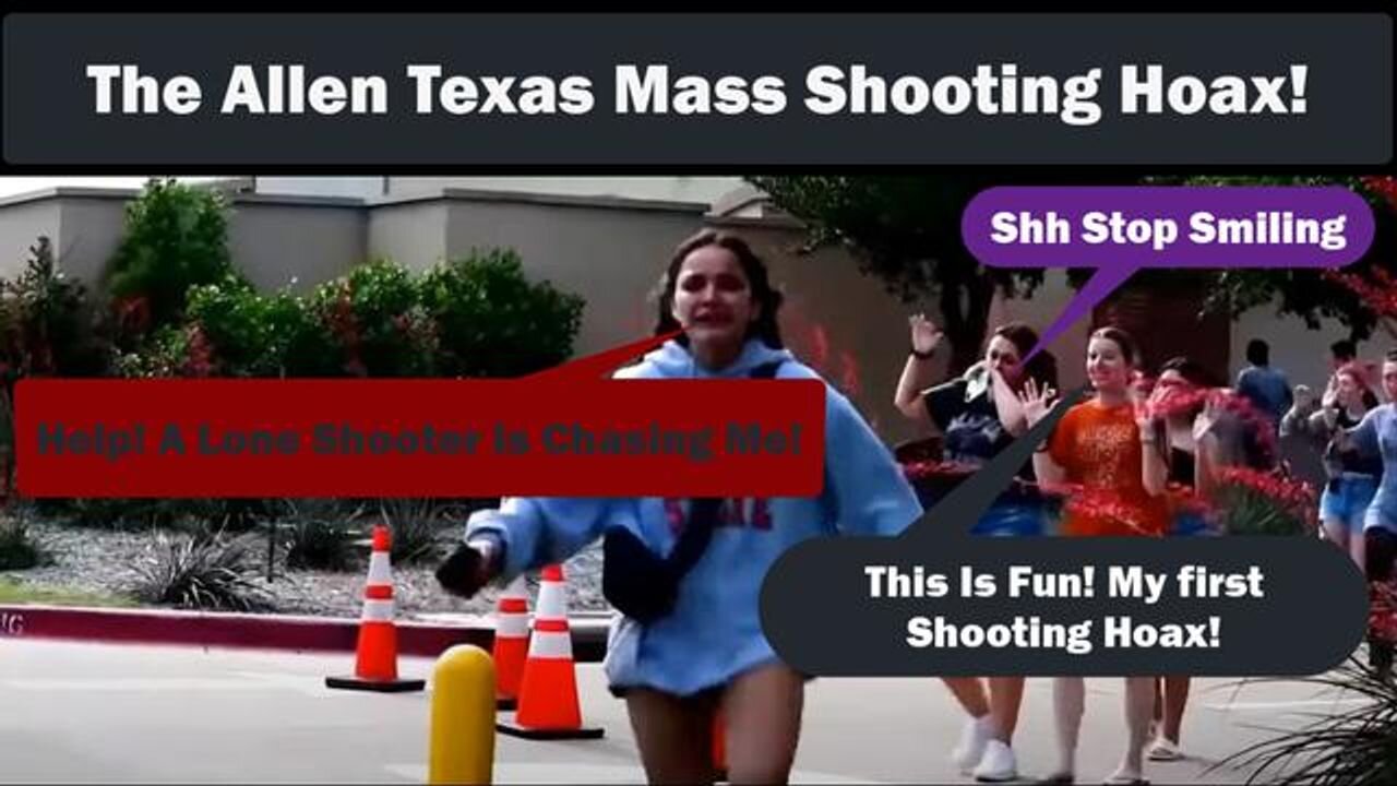 The Allen Texas Mass Shooting Hoax!